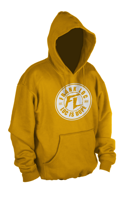 Loc is Dope Hoodie - Gold