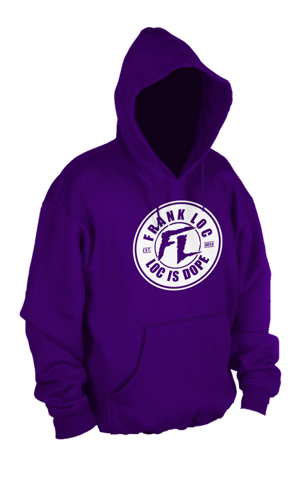 Loc is Dope Hoodie - Purple