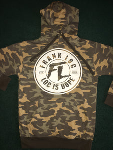 Loc is Dope Hoodie - Camo